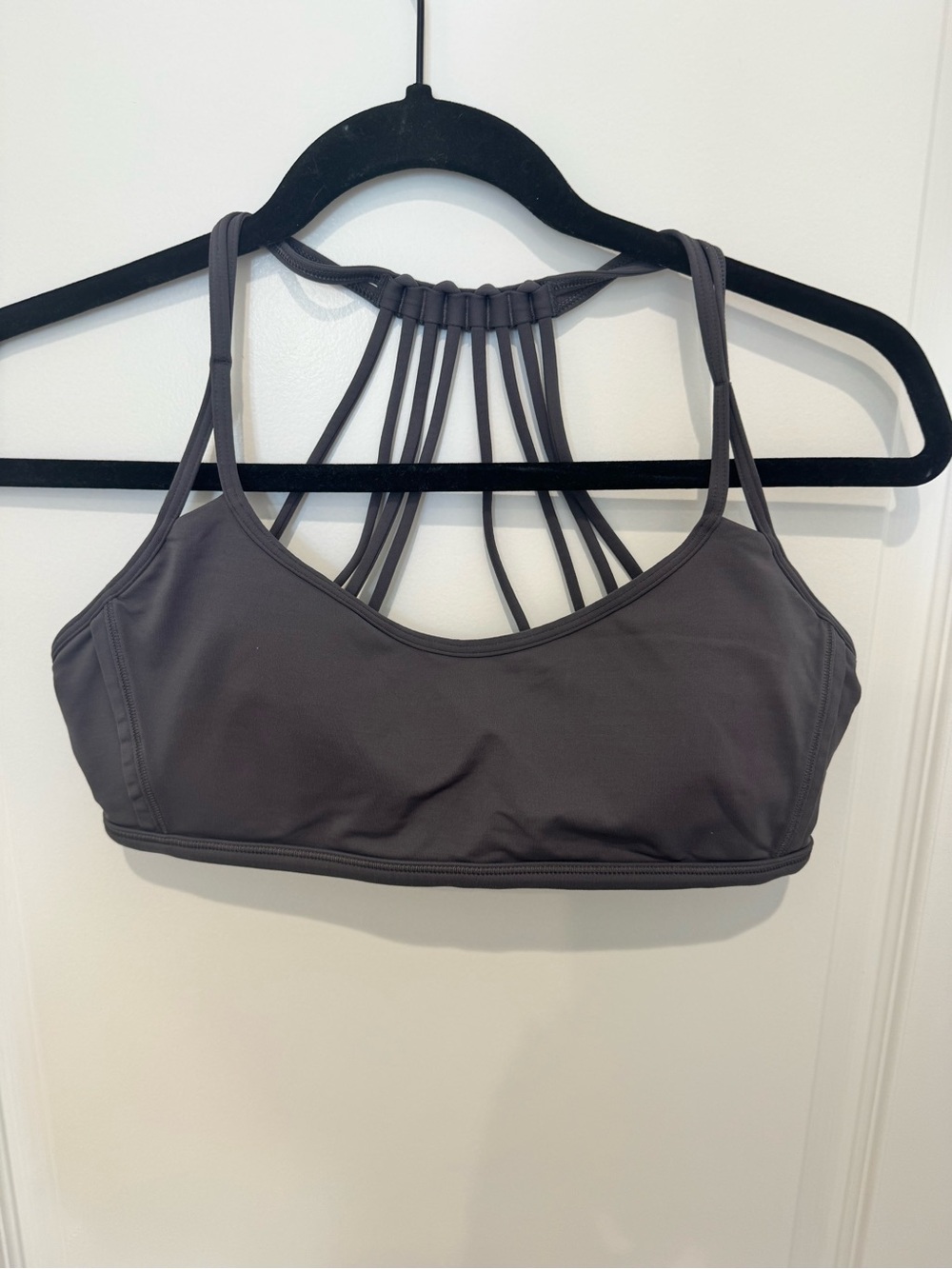 Lululemon Sports Bra- Charcoal Gray